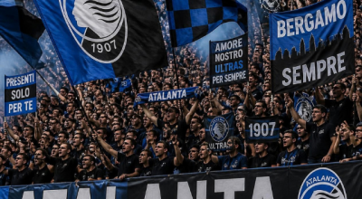 Tifosi dell'Atalanta in trasferta